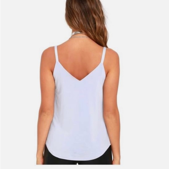 Lulu’s Loops-y Daisy Blue Top in Size Small - Picture 3 of 5